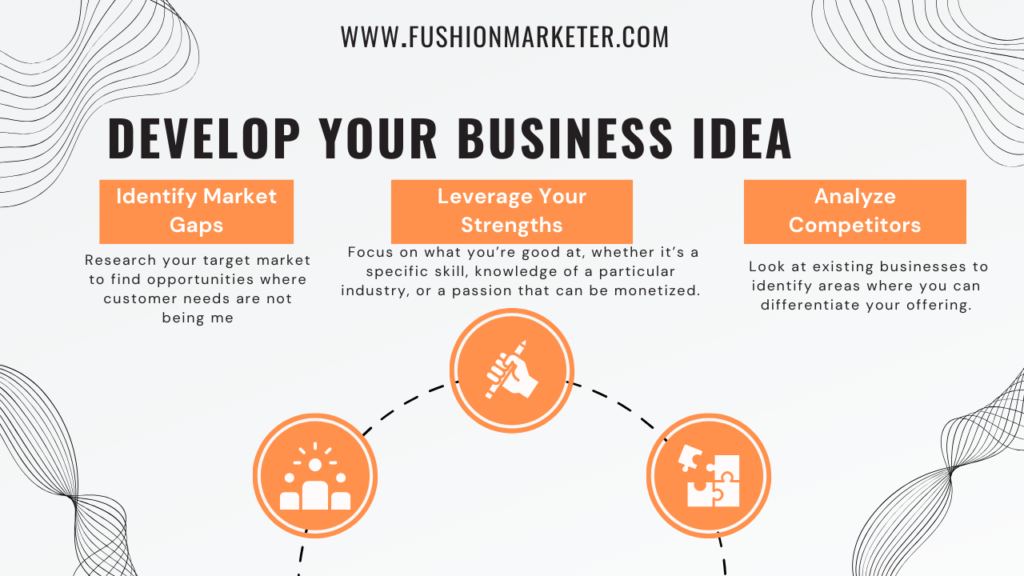 Develop Your Business Idea