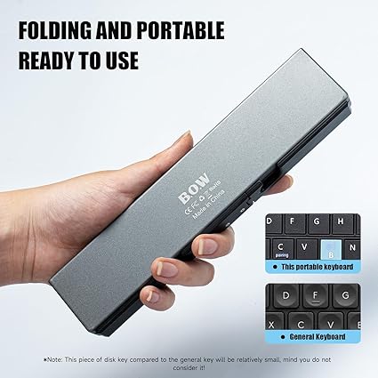 Mini Foldable Bluetooth Keyboard